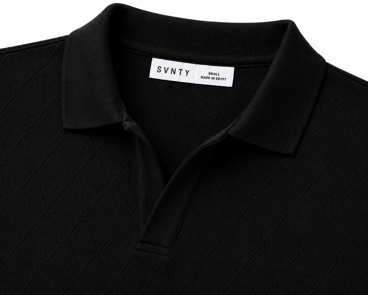 Jacquard Diamond Polo