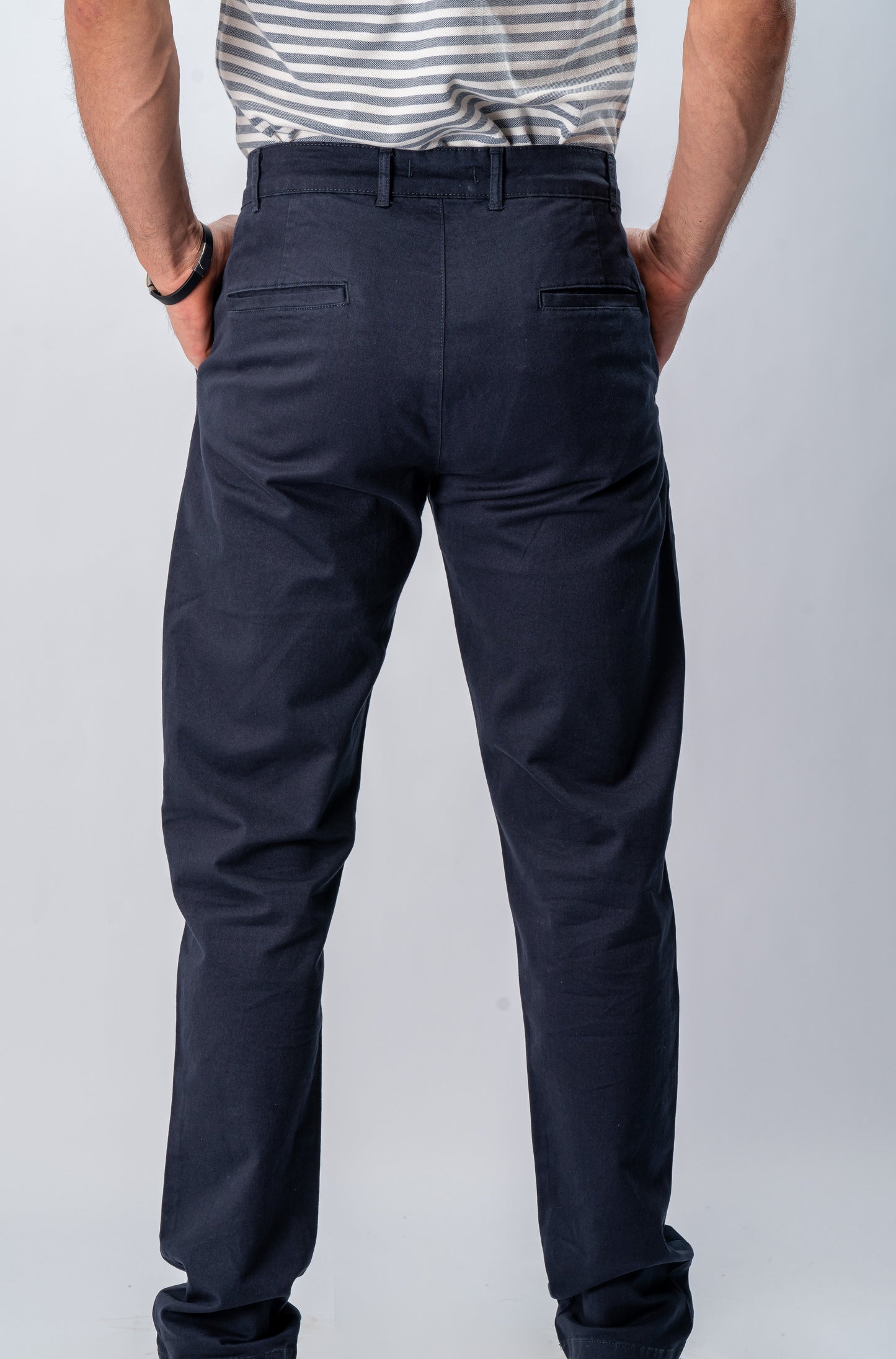 Gabardine Pants - Navy
