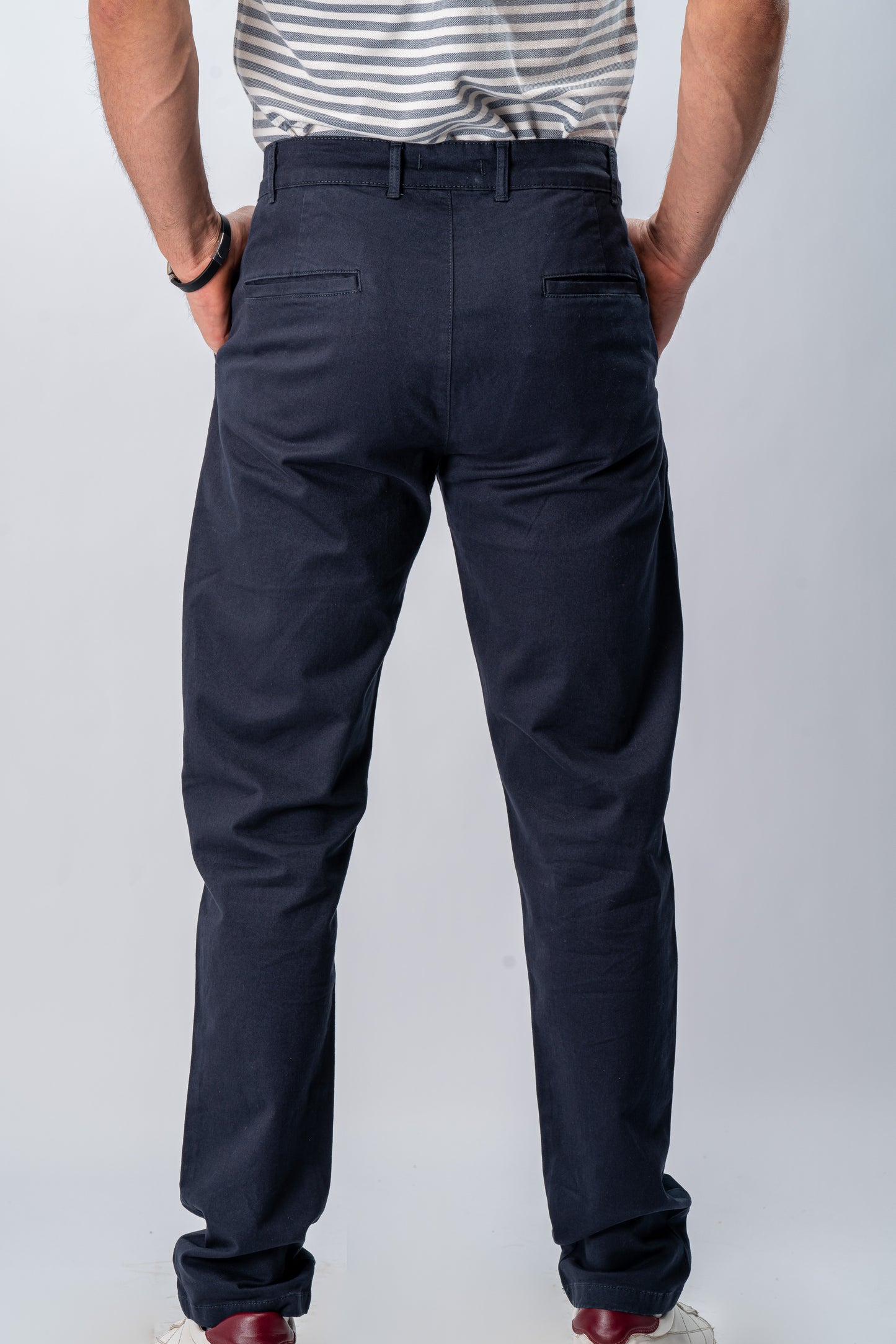 Gabardine Pants - Navy