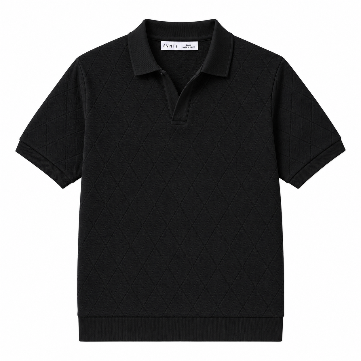 Jacquard Diamond Polo