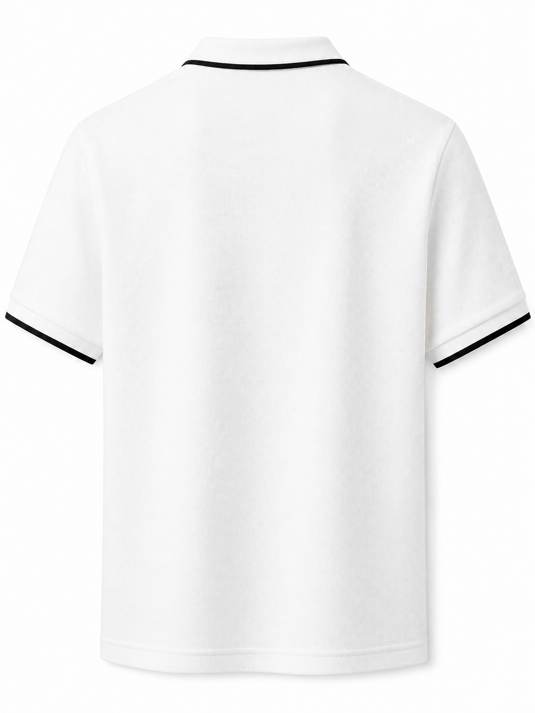 Quarter-Zip Piqué Polo