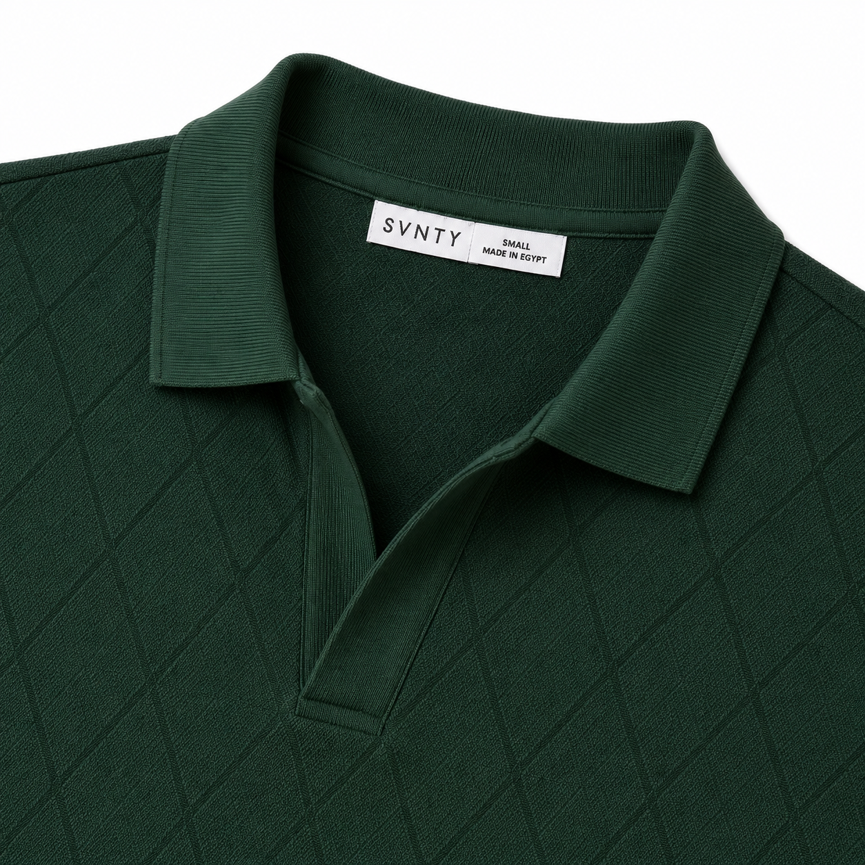 Jacquard Diamond Polo