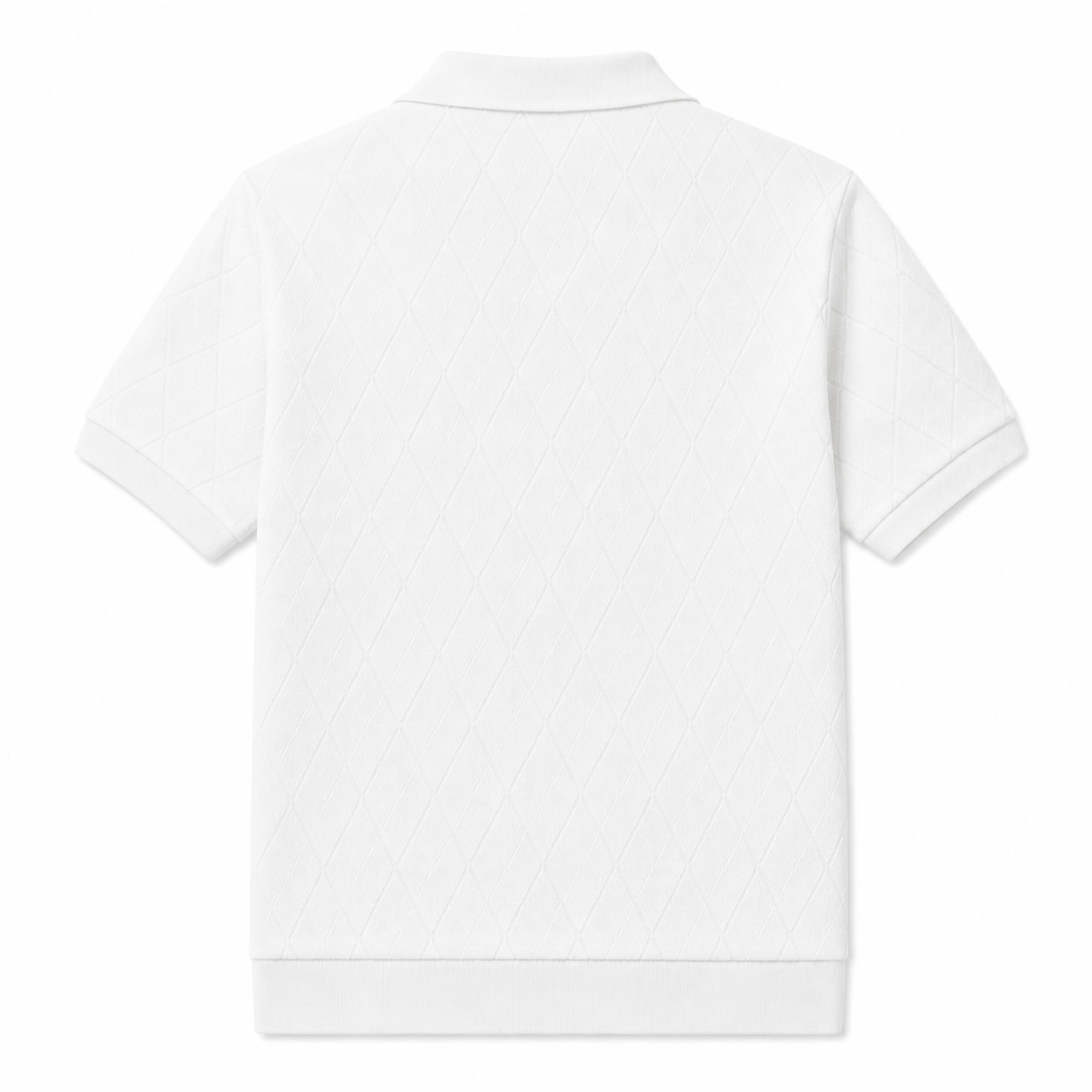 Jacquard Diamond Polo