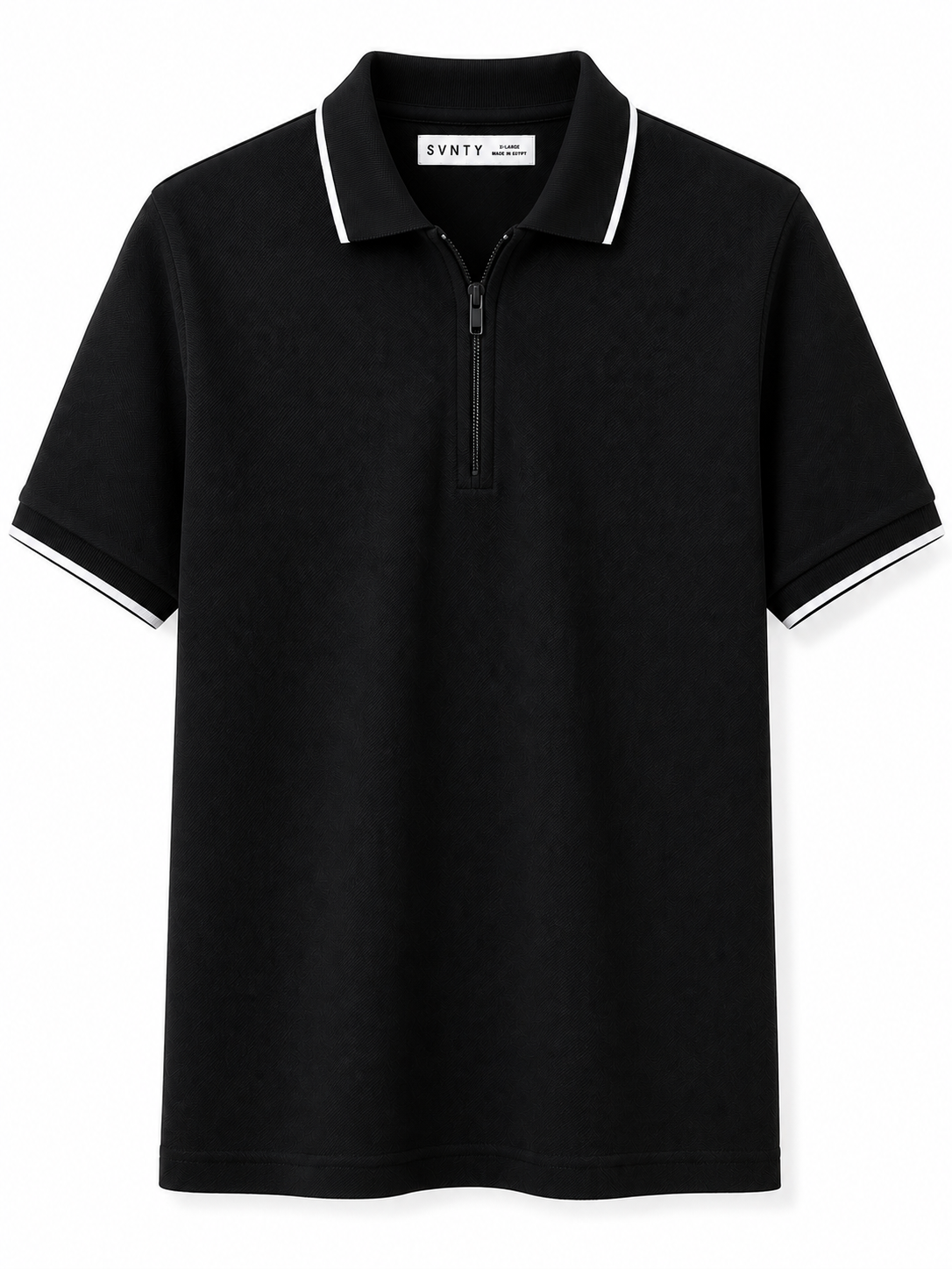 Quarter-Zip Piqué Polo
