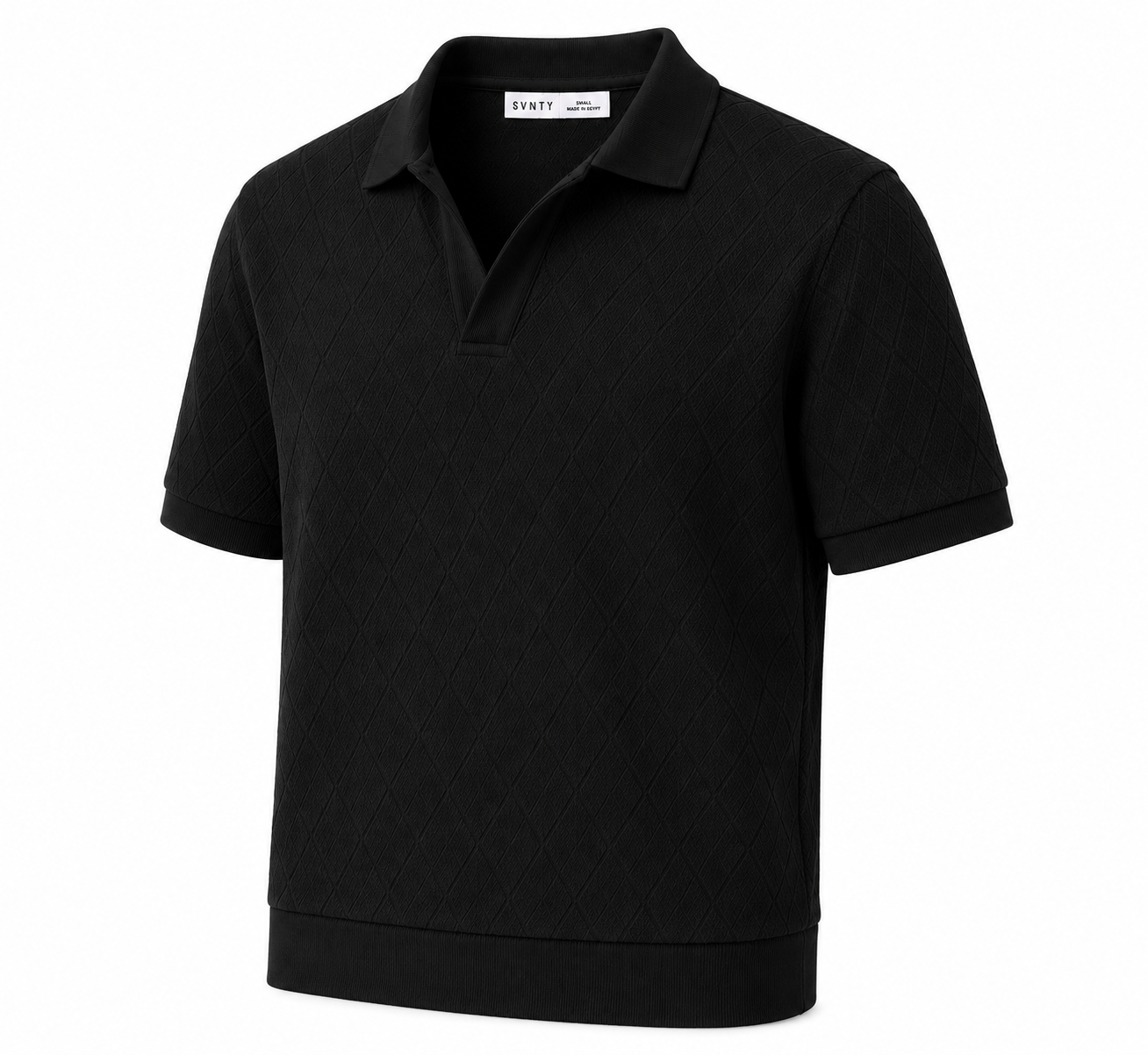 Jacquard Diamond Polo