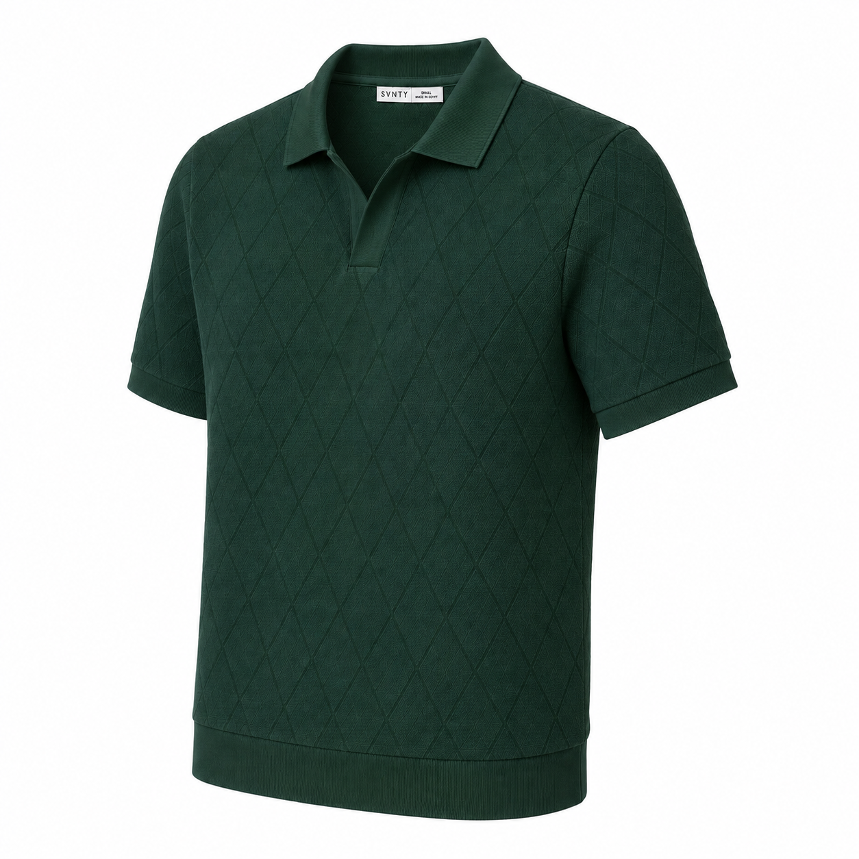 Jacquard Diamond Polo