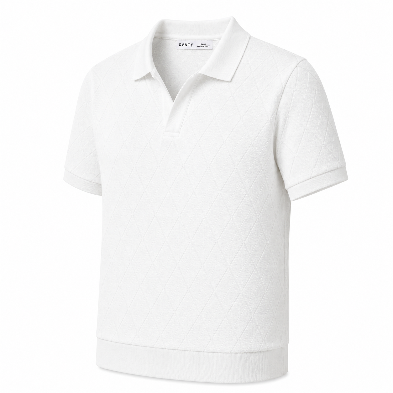 Jacquard Diamond Polo