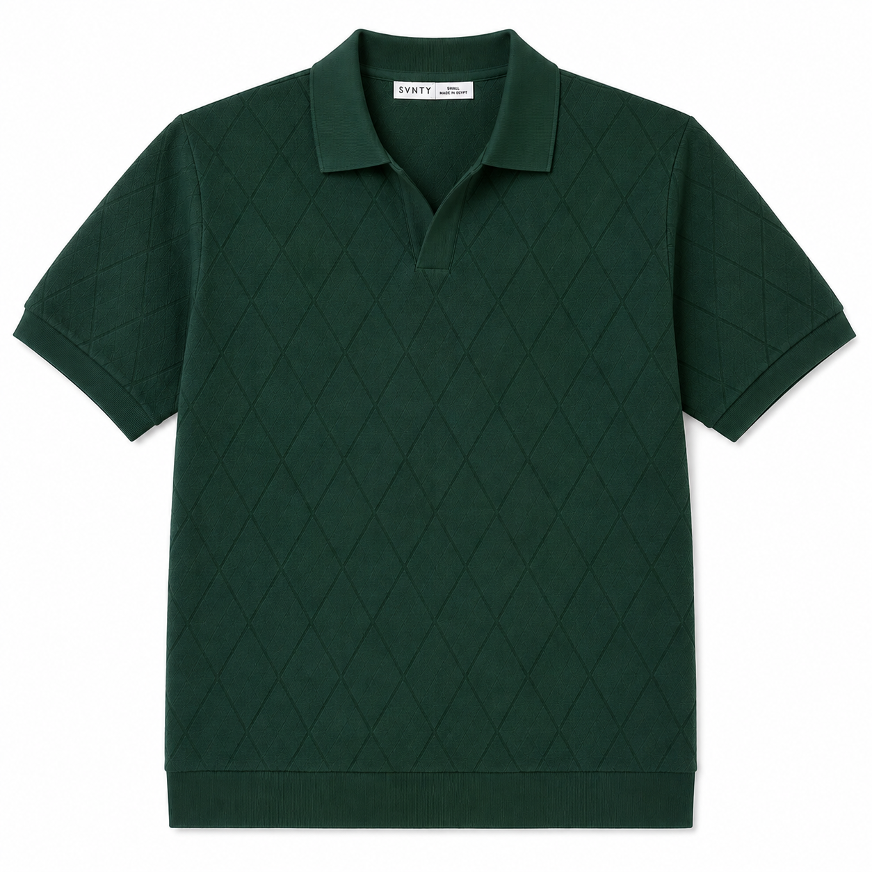 Jacquard Diamond Polo