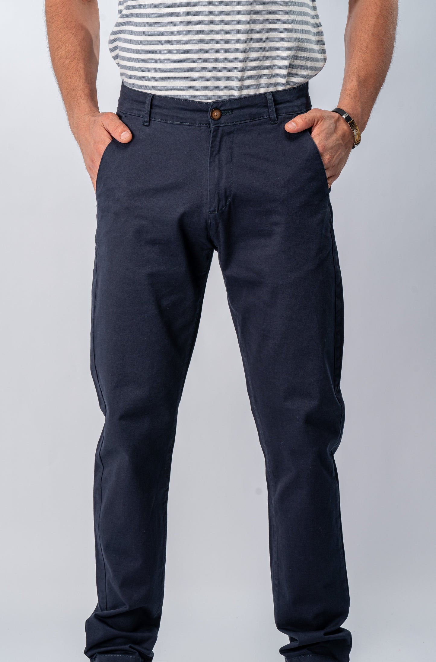 Gabardine Pants - Navy