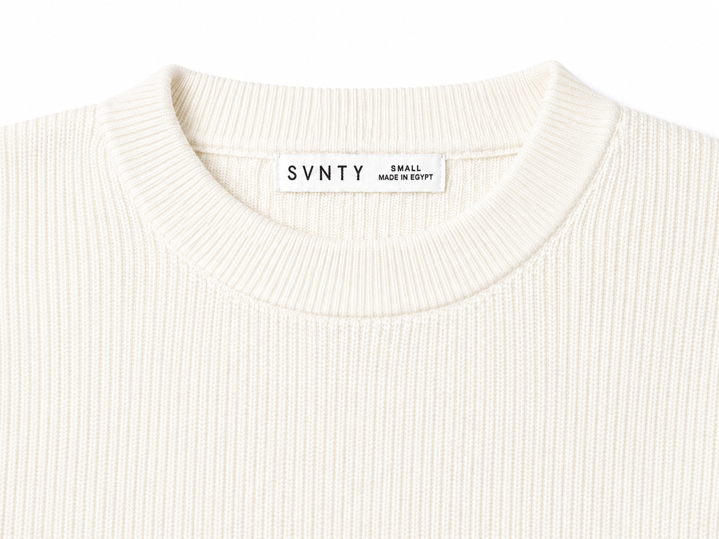 Knit heavyweight Crewneck