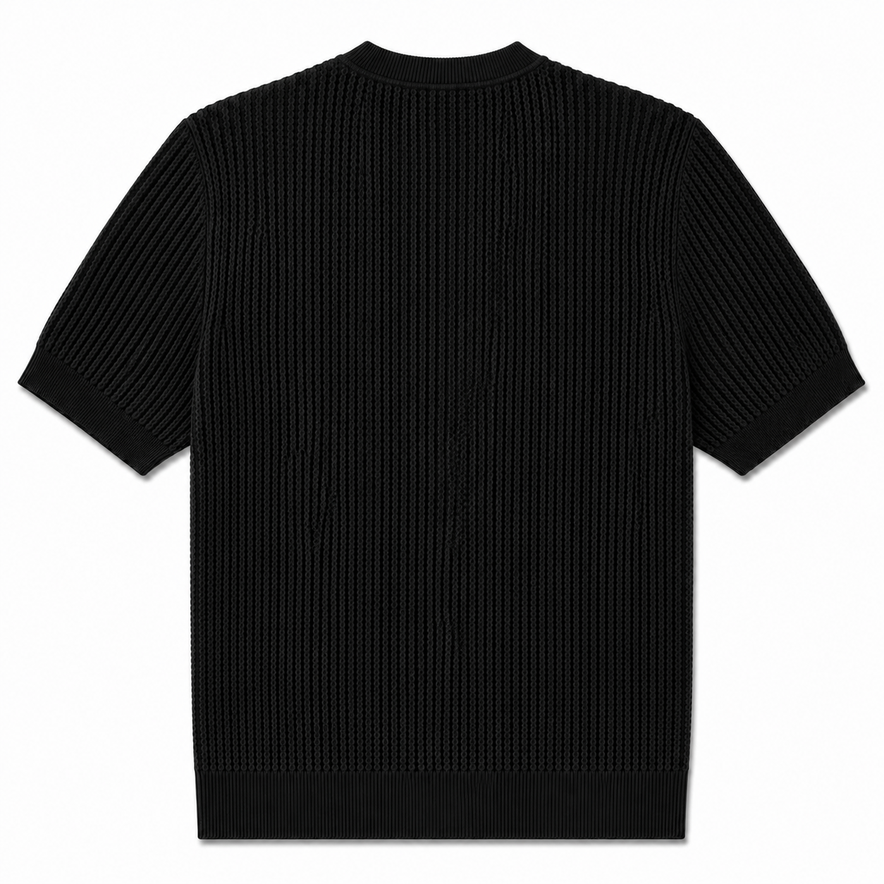 Textured Knit T-Shirt