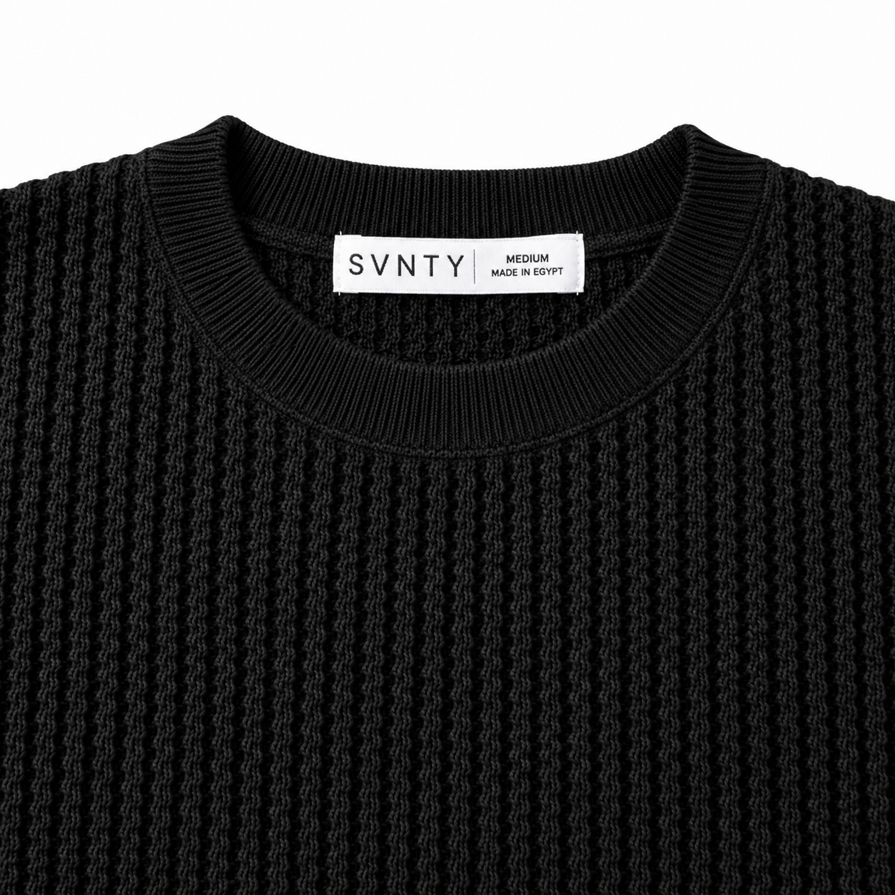 Textured Knit T-Shirt