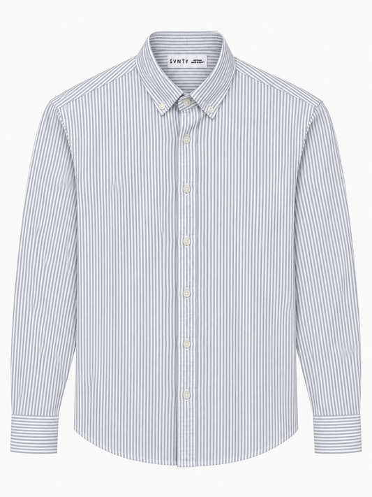 Fine Stripe Oxford Shirt