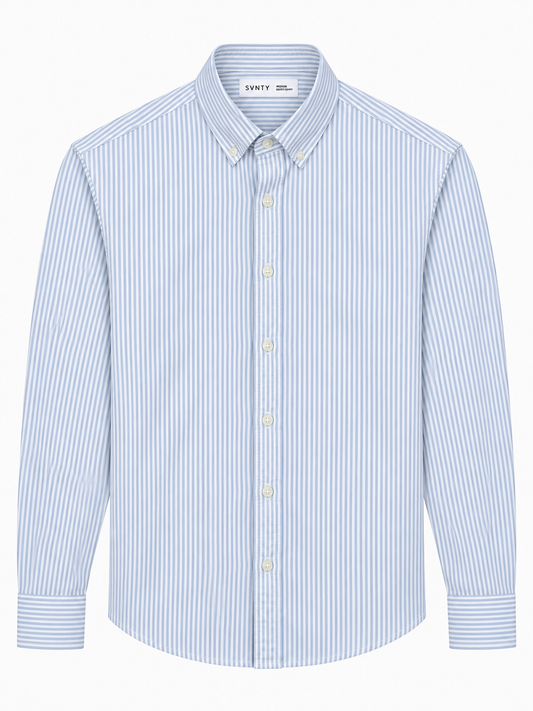 Fine Stripe Oxford Shirt