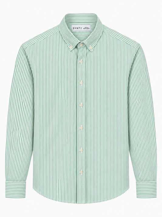 Fine Stripe Oxford Shirt