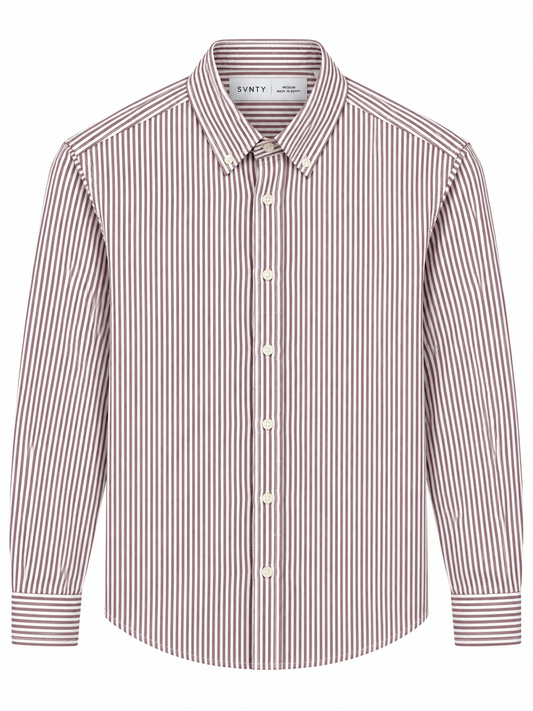 Fine Stripe Oxford Shirt