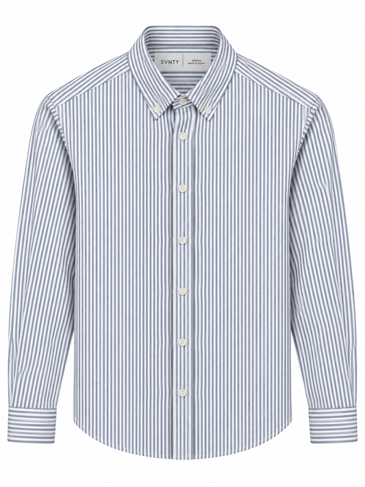 Fine Stripe Oxford Shirt