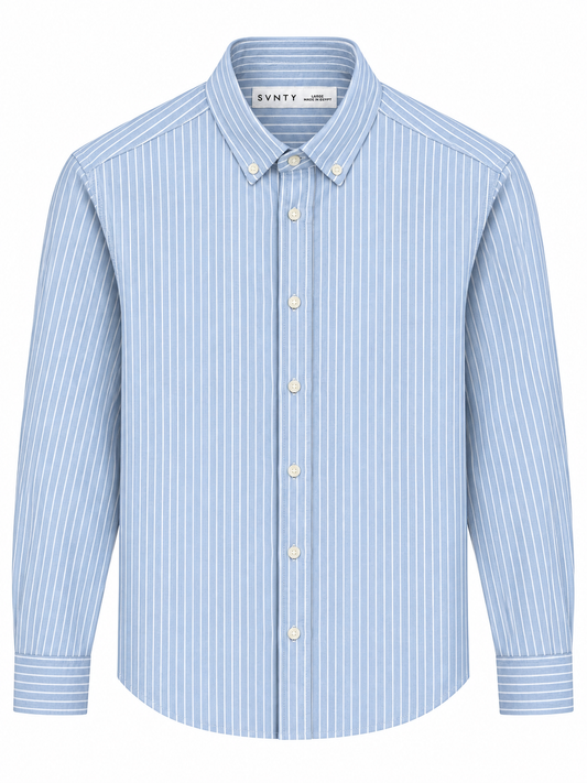 Premium Striped Oxford Shirt