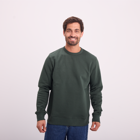 Olive Essential Crewneck Sweatshirt