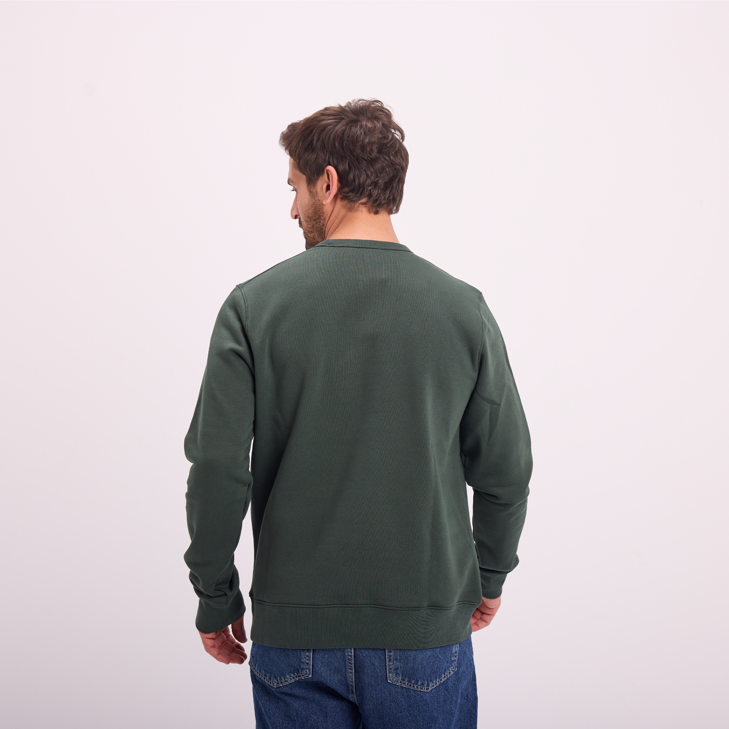 Olive Essential Crewneck Sweatshirt
