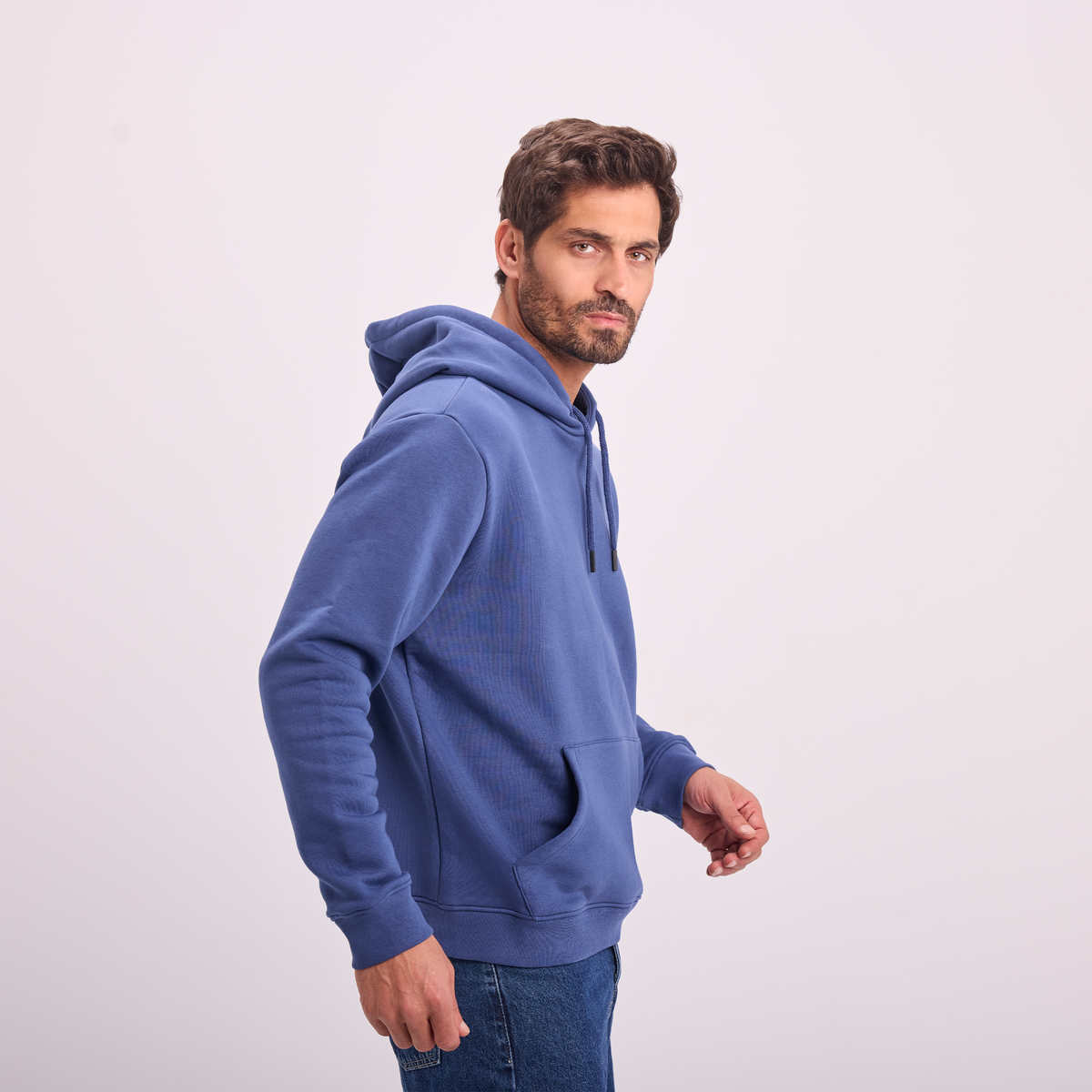 Hoodie in Petrol, SVNTY, view 6 of 6