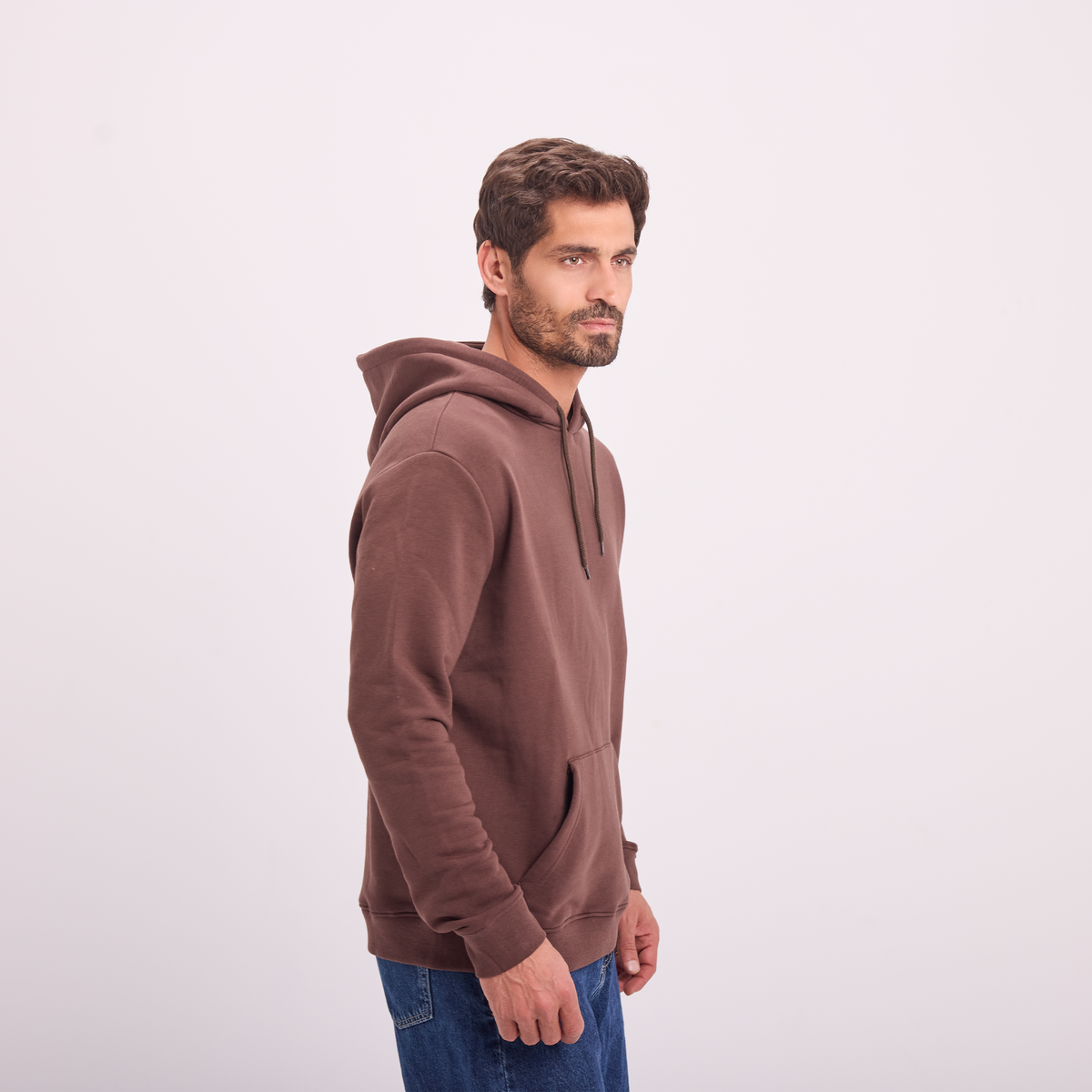 Hoodie in Brown, SVNTY, view 2 of 5