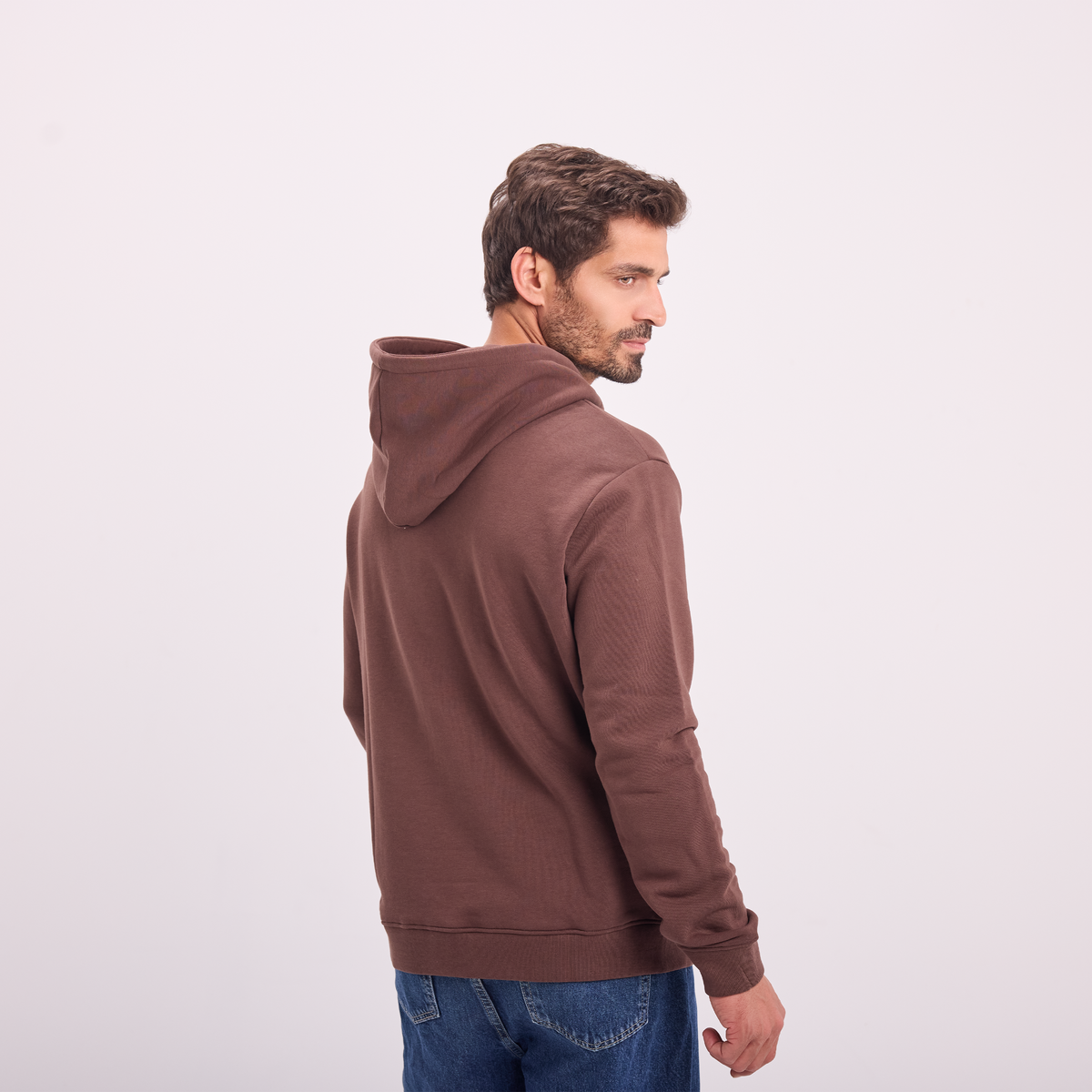 Hoodie in Brown, SVNTY, view 5 of 5