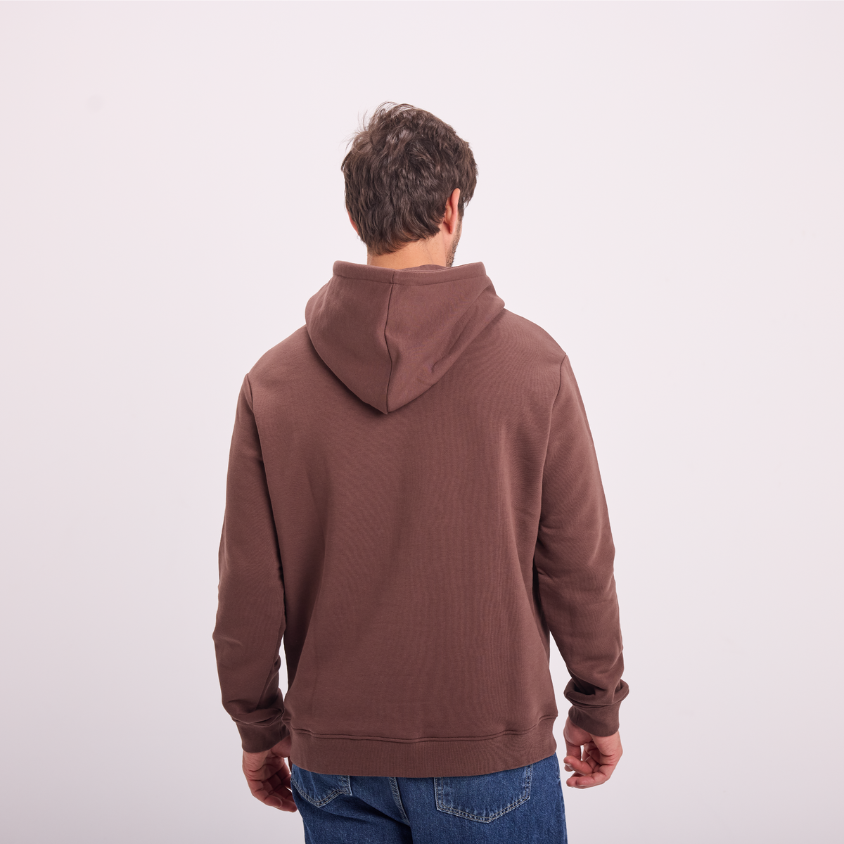Hoodie in Brown, SVNTY, view 3 of 5