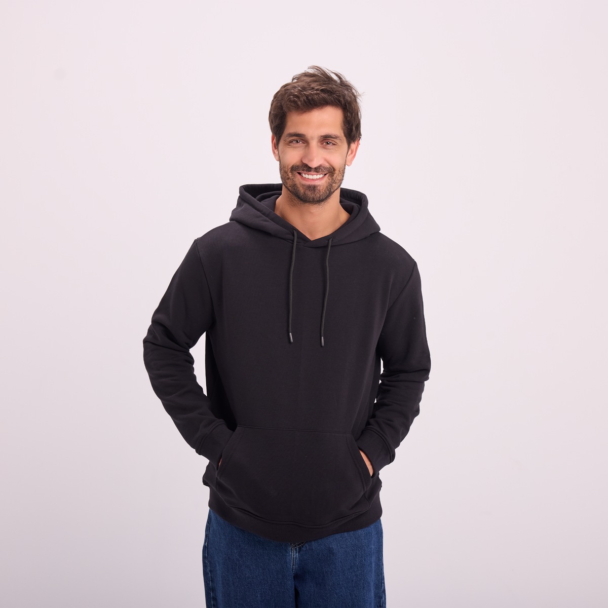 Hoodie in Black, SVNTY, view 5 of 6